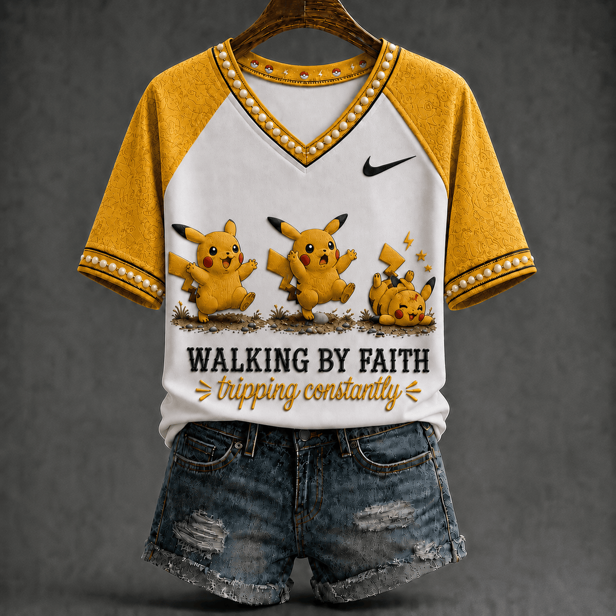 Premium PKM V-neck Shirt PDL